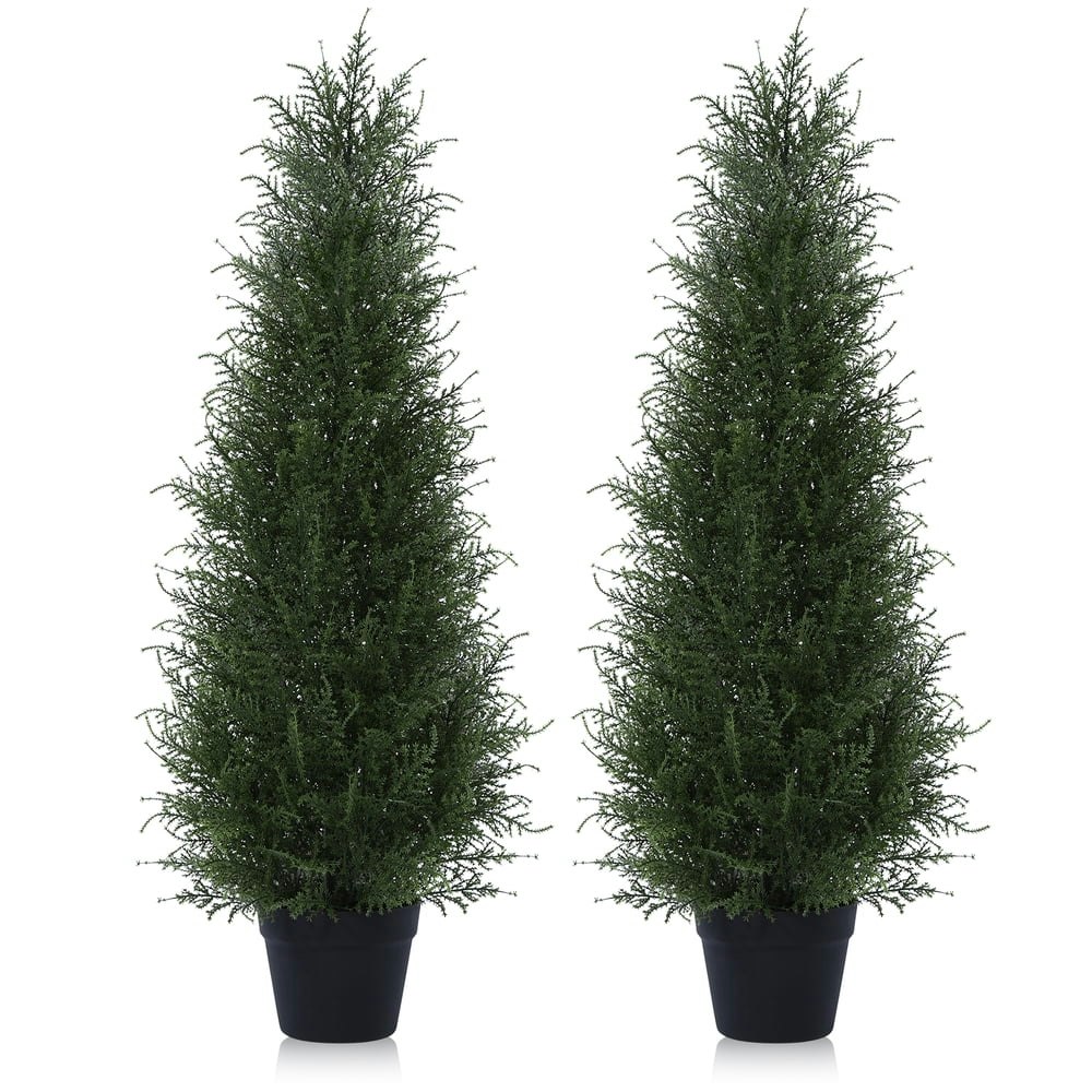 DR.Planzen Artificial Cedar Topiary Trees 2-Pack: $39.99 DR.Planzen Artificial Cedar Topiary Trees 2-Pack: $39.99