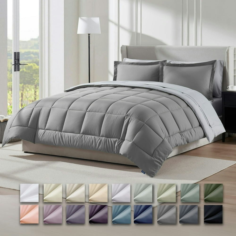 Virtu Queen Comforter Set 7-Piece Bed-in-a-Bag Set: $41.99 Virtu Queen Comforter Set 7-Piece Bed-in-a-Bag Set: $41.99