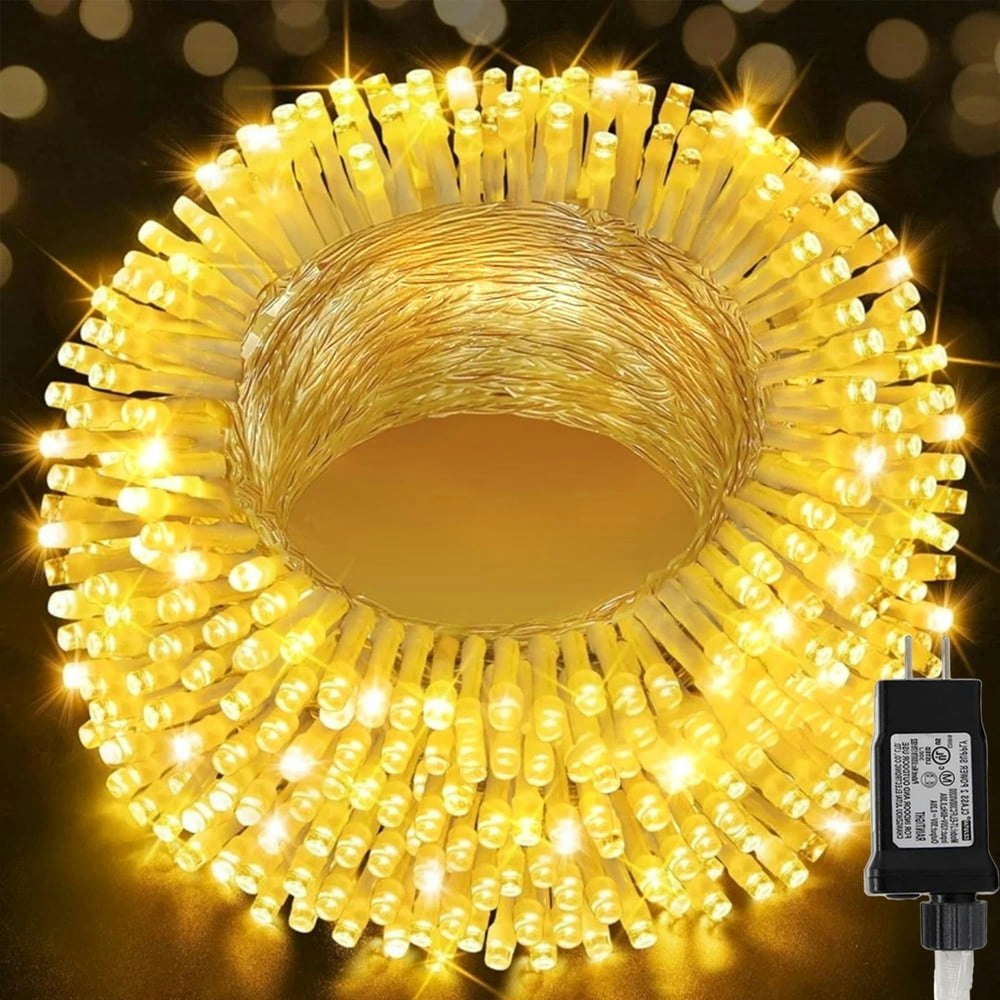 Hidawn 200-LED 75.5-Foot Christmas String Lights: $16.99
