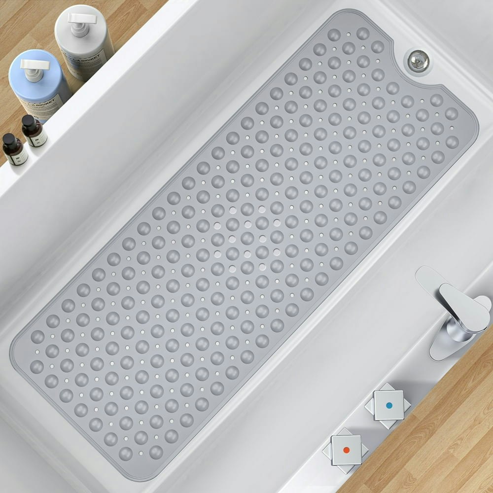Non-Slip Extra Long Bathtub Mat: $11.59 Non-Slip Extra Long Bathtub Mat: $11.59