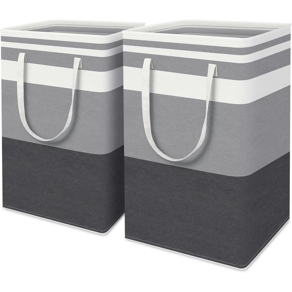 Torio 75L Collapsible Laundry Hampers 2-Pack: $19.79