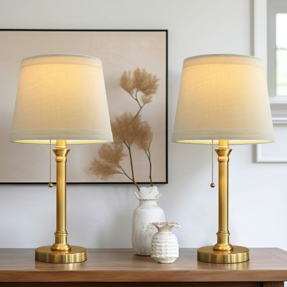 Oneach 19.75" Gold Table Lamps 2-Pack: $49.99 Oneach 19.75" Gold Table Lamps 2-Pack: $49.99