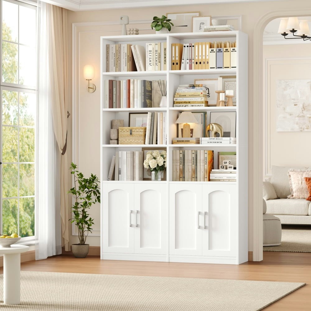 Homfa 73-Inch 8-Cube 6-Tier Bookcase with Doors: $169.99 Homfa 73-Inch 8-Cube 6-Tier Bookcase with Doors: $169.99