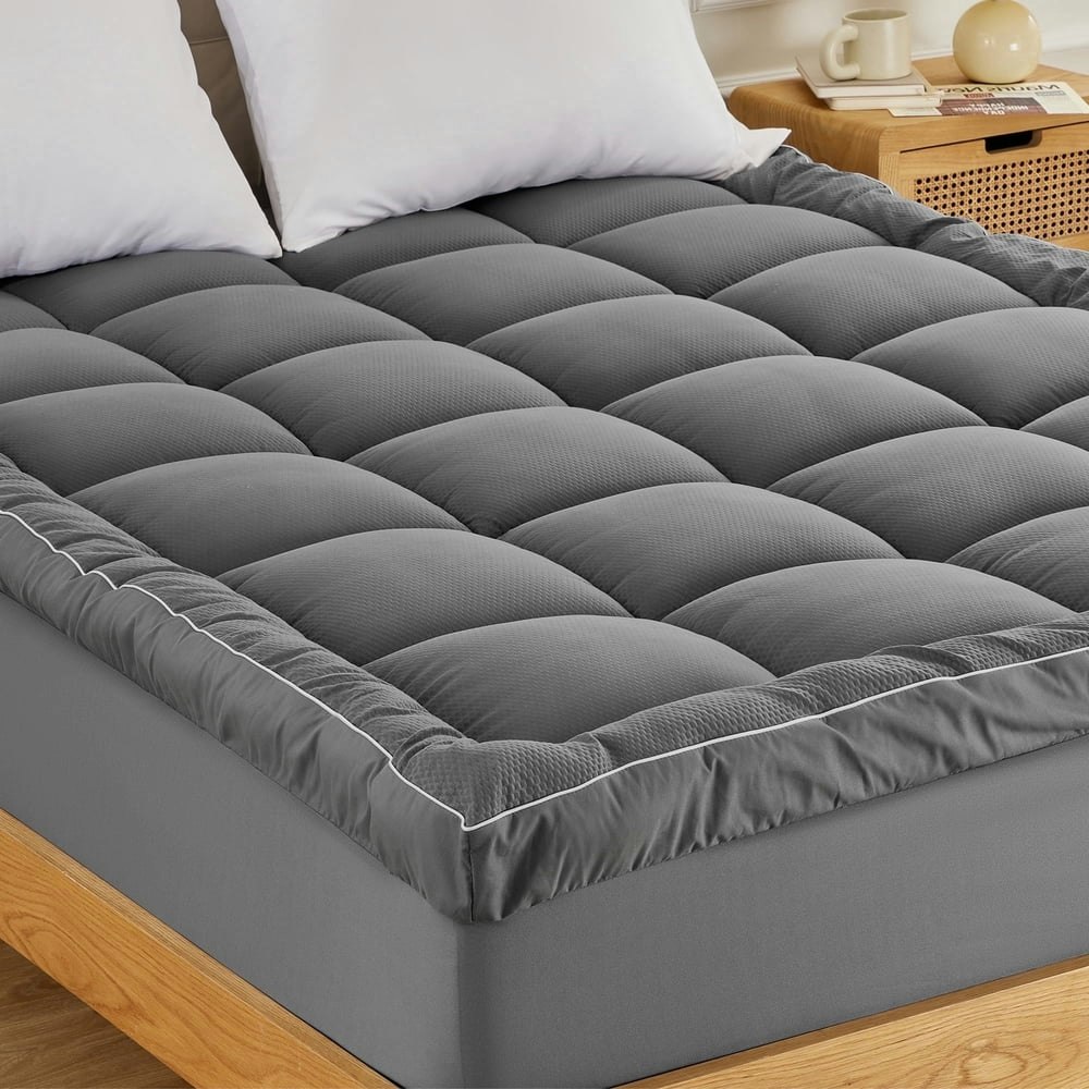 Sonive Ultra Thick Queen Mattress Topper: $34.19 Sonive Ultra Thick Queen Mattress Topper: $34.19