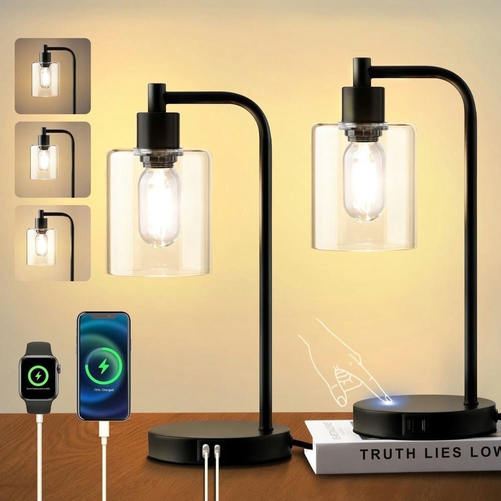 Walchoice Touch Control Table Lamps 2-Pack: $36.99 Walchoice Touch Control Table Lamps 2-Pack: $36.99