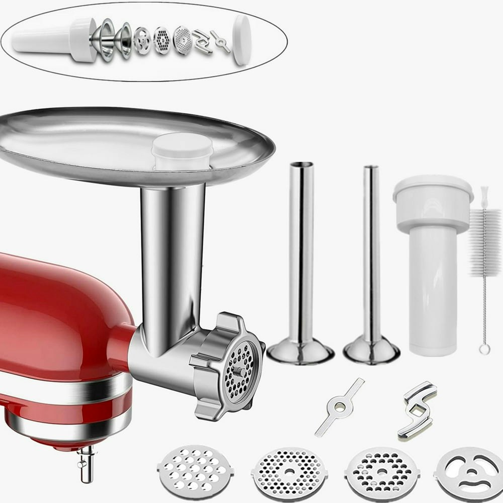 WinHolder Meat Grinder Attachment for KitchenAid Stand Mixer Set: $29.49 WinHolder Meat Grinder Attachment for KitchenAid Stand Mixer Set: $29.49