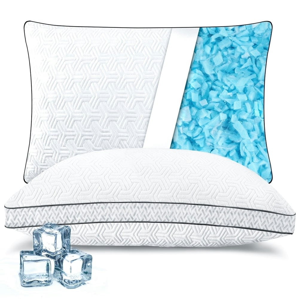 Cookey Cooling Shredded Memory Foam Pillow Queen Size 2-Pack: $36.89 Cookey Cooling Shredded Memory Foam Pillow Queen Size 2-Pack: $36.89