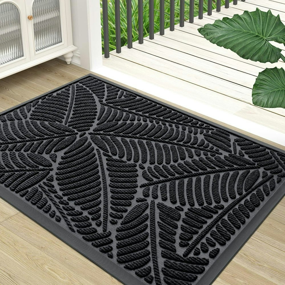 Buganda 30" x 17" Waterproof Non-Slip Doormat: $8.98