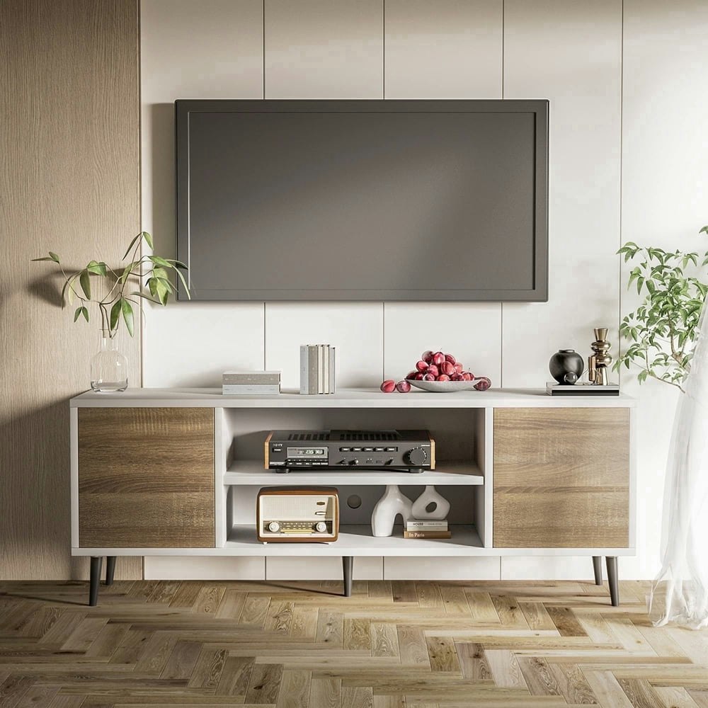 Homall 58" Modern TV Stand for TVs up to 65": $62.99 Homall 58" Modern TV Stand for TVs up to 65": $62.99