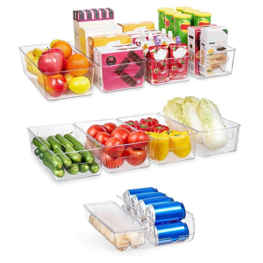 Sindcom Fridge Organizer Bins 10-Pack: $24.99
