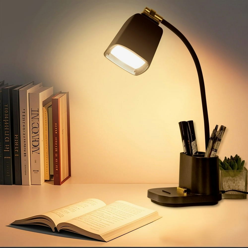 LED Desk Lamp with USB Charging Port Touch Control Gooseneck Lamp: $21.93 LED Desk Lamp with USB Charging Port Touch Control Gooseneck Lamp: $21.93