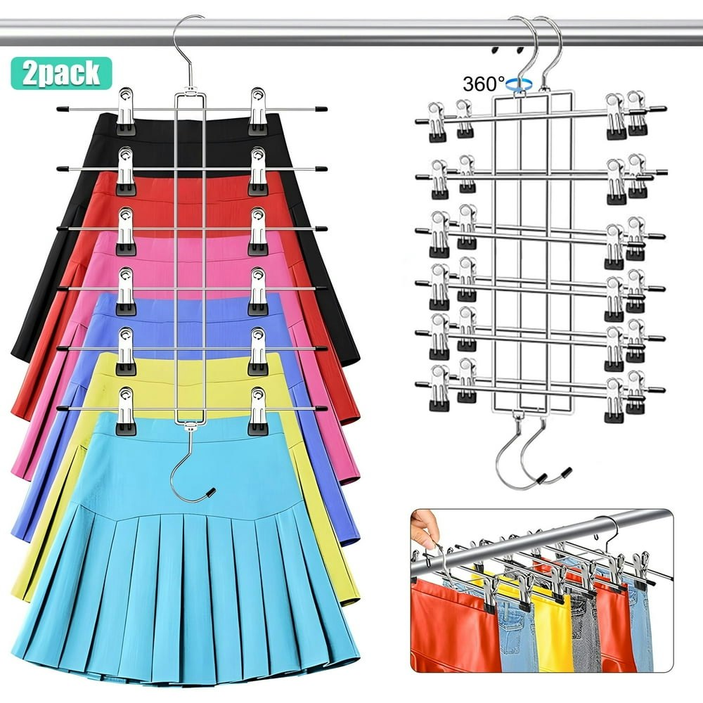 Aovky Skirt Hangers 2-Pack: $12.94