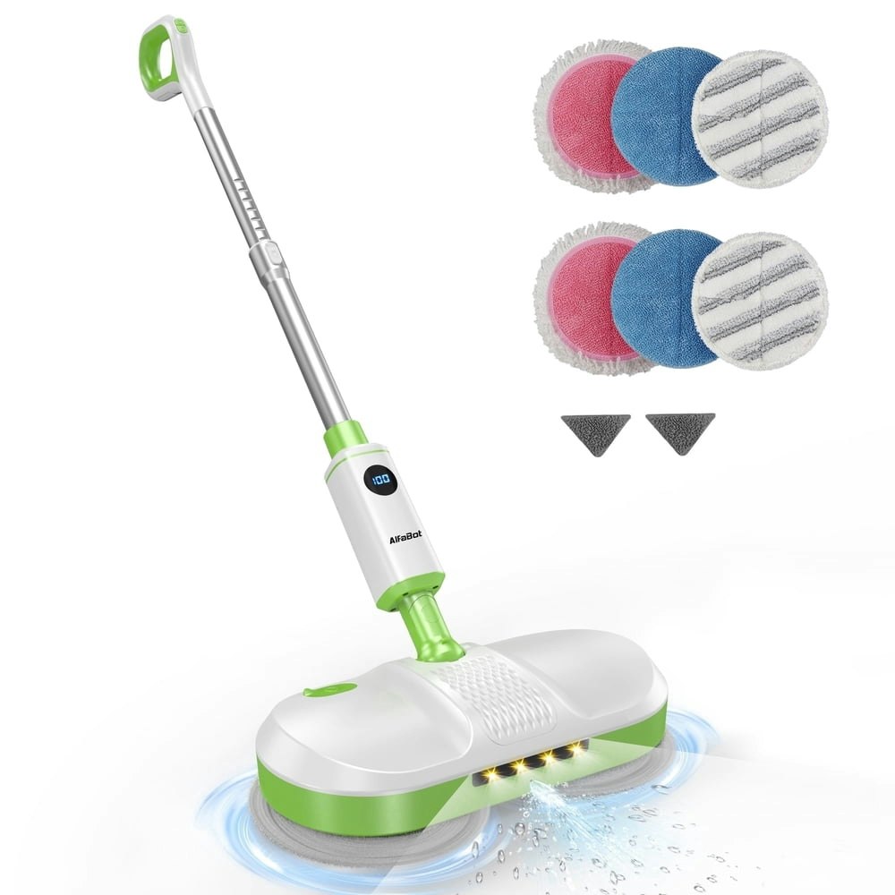 Alfabot Cordless Self-Propelled Electric Spray Mop: $89.99