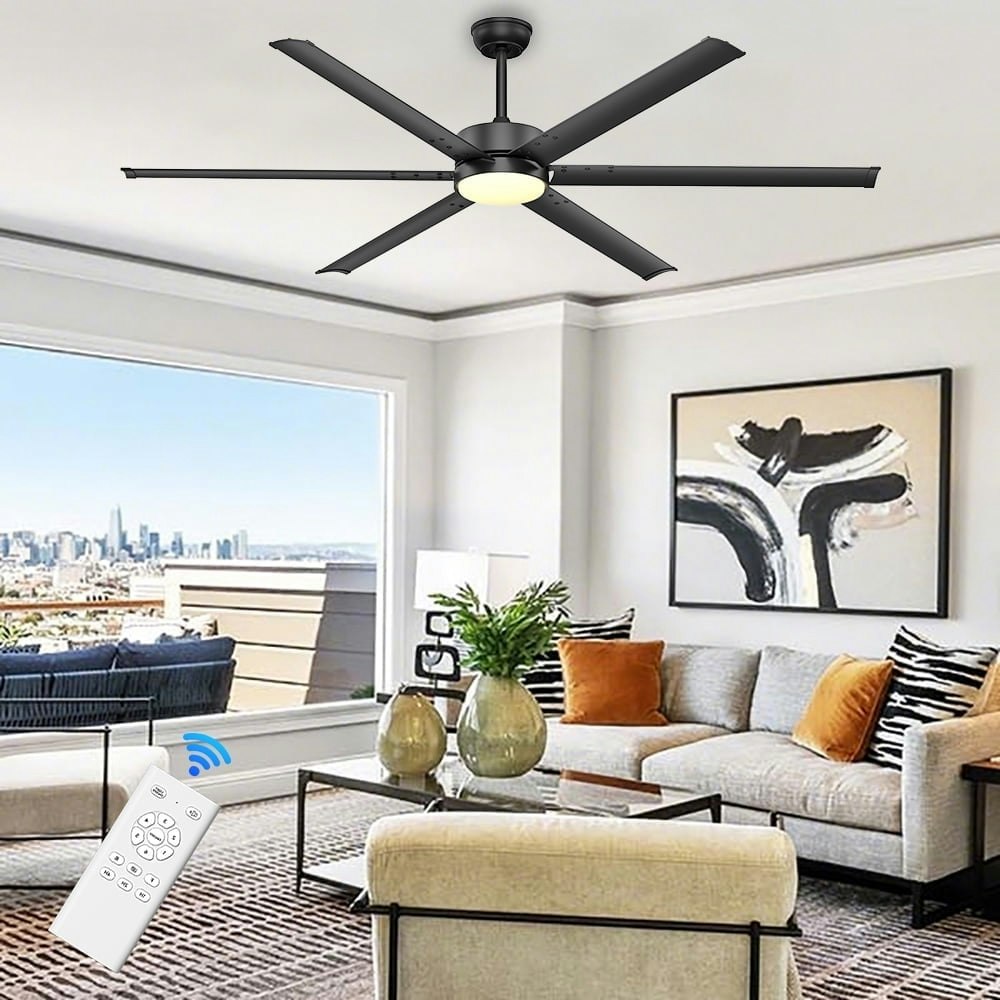 Ohniyou 72" Farmhouse Ceiling Fan with Lights and Remote: $132.99 Ohniyou 72" Farmhouse Ceiling Fan with Lights and Remote: $132.99