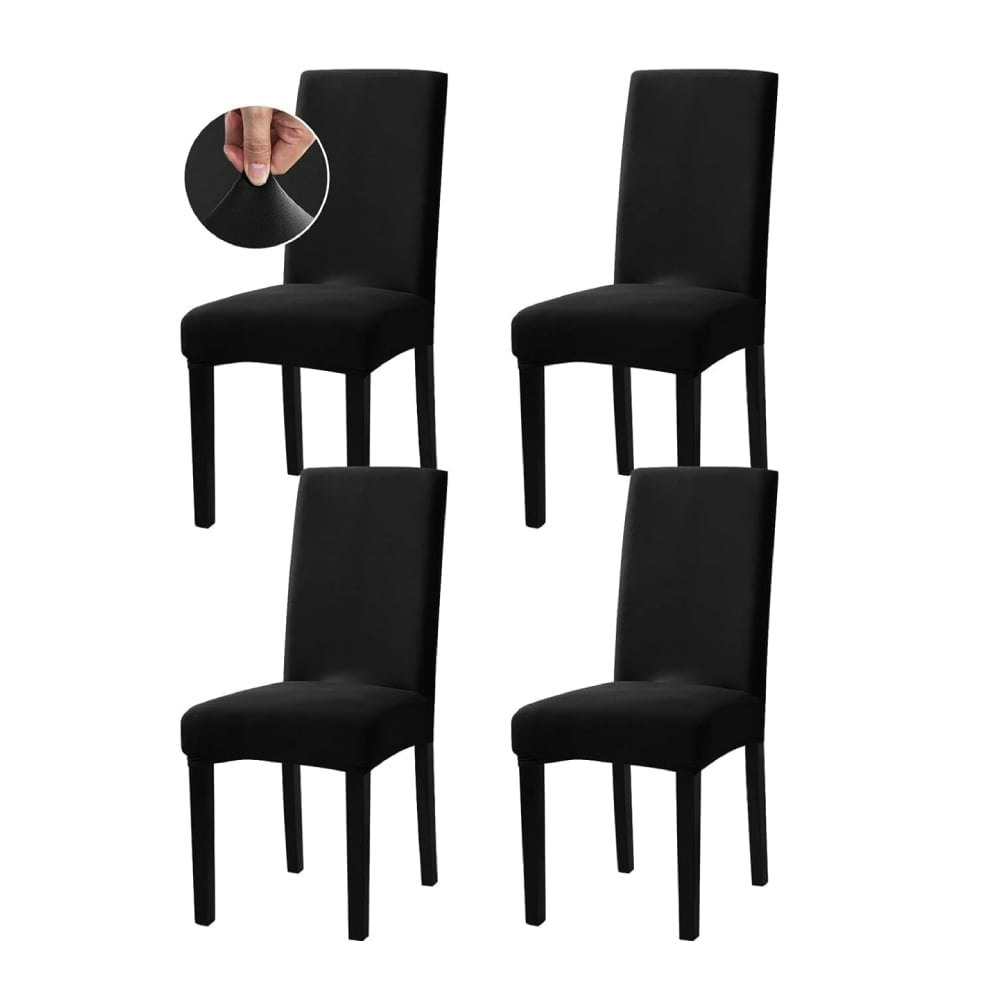 MJIAexp Stretch Chair Covers 4-Pack: $14.57