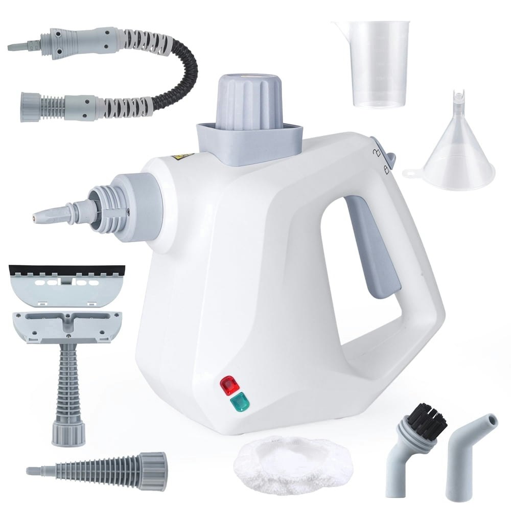 FVSA Handheld Steam Cleaner with 9 Accessories: $39.99
