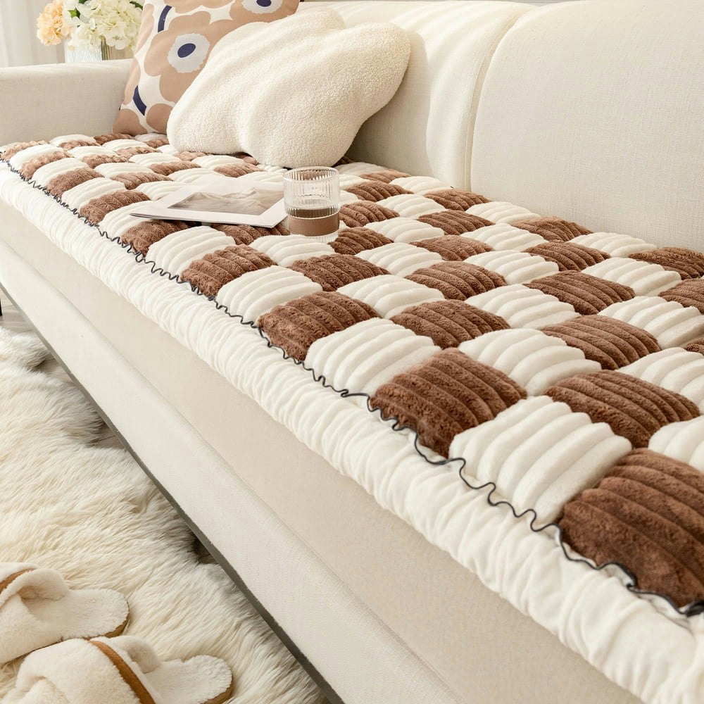 Sanmadrola Non-Slip Couch Cover Furniture Protector: $35.99