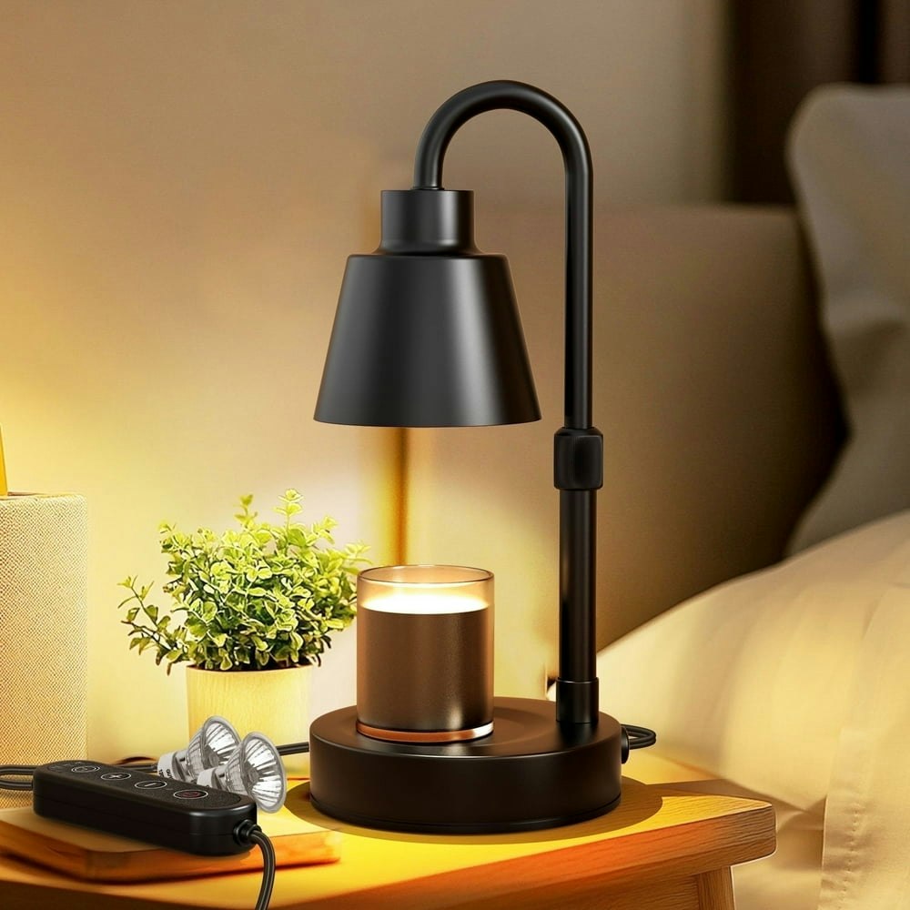 Fimilo Candle Warmer Lamp with Timer and Dimmer 2-Bulb Kit: $19.89