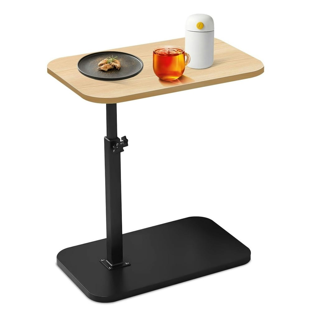 Adjustable Bamboo TV Tray Table with Swivel Top and Tablet Slot: $33.29 Adjustable Bamboo TV Tray Table with Swivel Top and Tablet Slot: $33.29