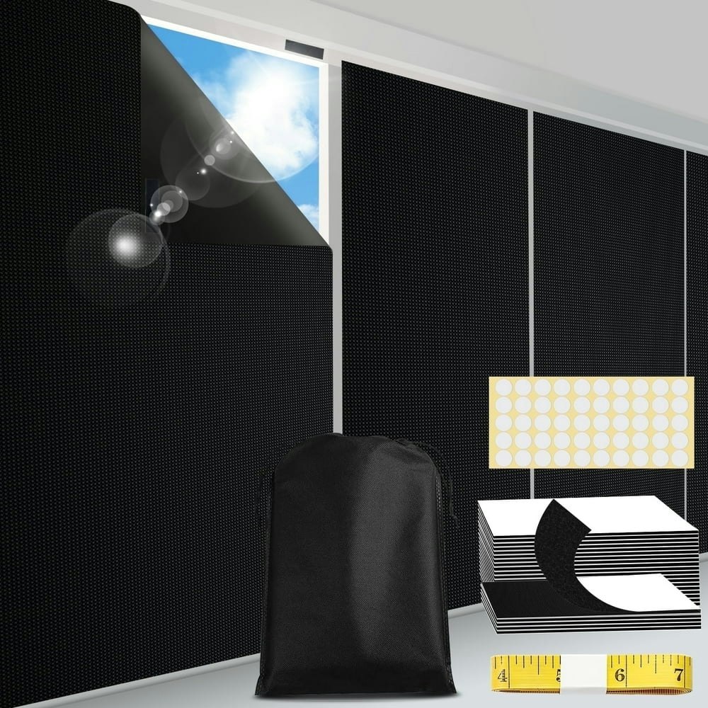 PCHero Portable Blackout Curtains 138" x 59": $20.69