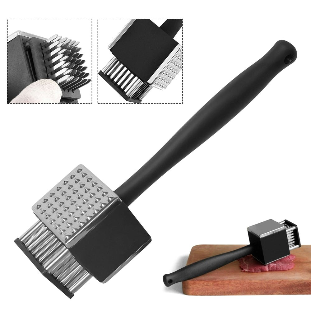 YUOFD 3-in-1 Meat Tenderizer Hammer: $10.79