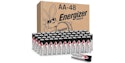 Energizer MAX Alkaline AA Batteries 48-Pack + free shipping w/ Prime