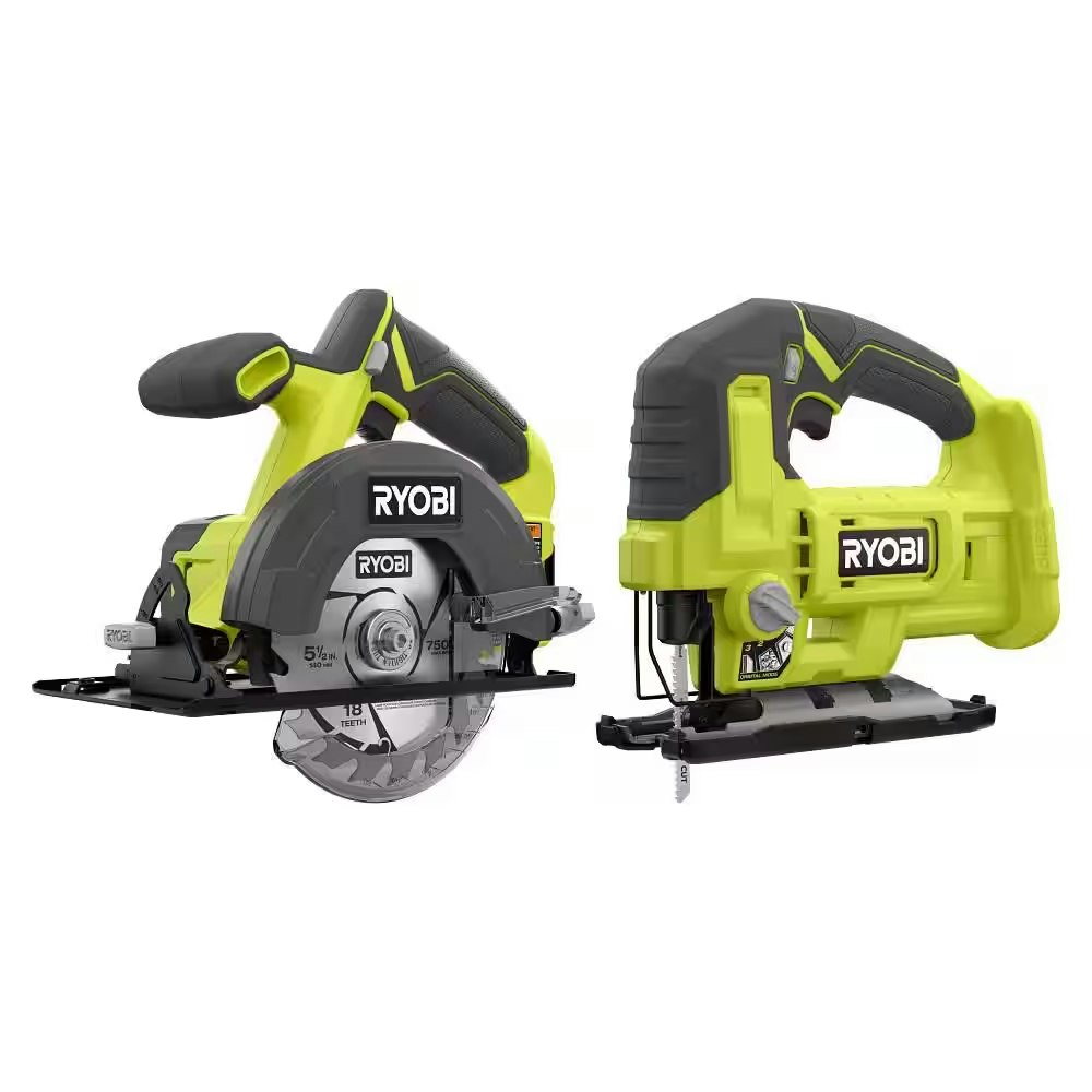 Ryobi ONE+ 18V Cordless 2-Tool Saw Combo Kit: $79 Ryobi ONE+ 18V Cordless 2-Tool Saw Combo Kit: $79