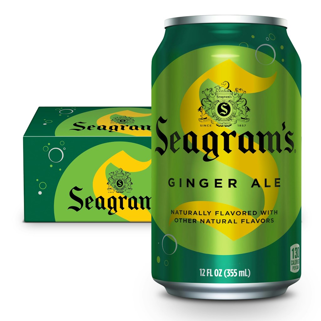Seagram's Ginger Ale 12-oz. Cans (12-Pack): $4.68