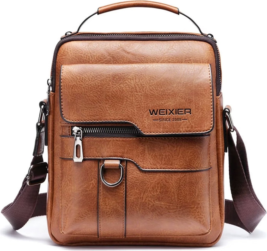 Weixier Men's Crossbody Bag: $5.06