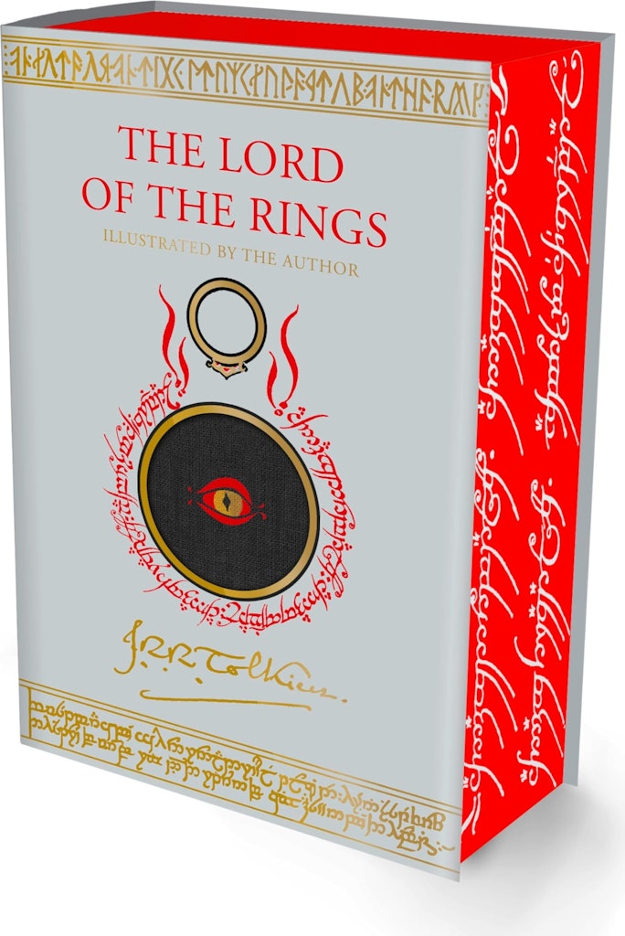 The Lord of the Rings Hardcover, Illustrated by J.R.R. Tolkien: $49 The Lord of the Rings Hardcover, Illustrated by J.R.R. Tolkien: $49