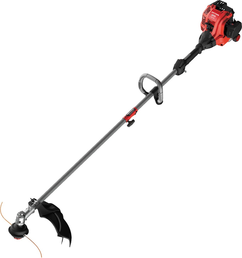 Craftsman 25-cc 2-Cycle 17" Straight Shaft Gas String Trimmer: $129 Craftsman 25-cc 2-Cycle 17" Straight Shaft Gas String Trimmer: $129