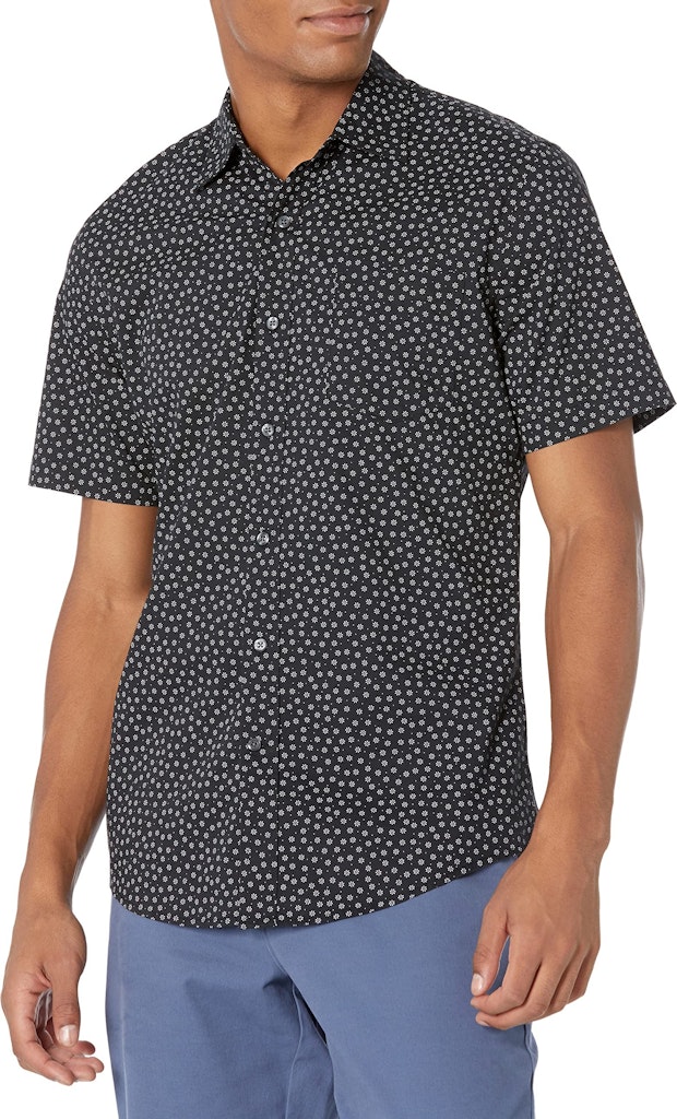 Amazon Essentials Men's Print Shirt (M only): $7.70