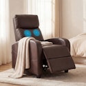 EDX Recliner Chair w/ Massage for $123 + free shipping