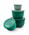 Art & Cook 8-Piece Round Nesting Bowl Set w/ Lids for $10 + free shipping w/ $39