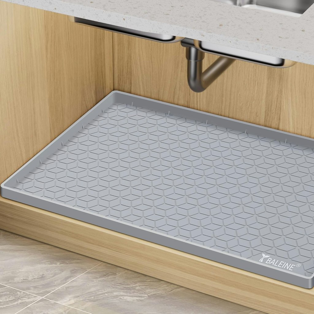 Baleine 34'' × 22'' Under Sink Mat: $9.99