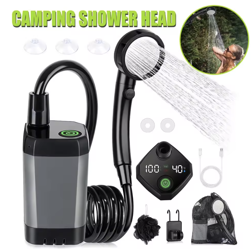 Portable Camping Shower: $27