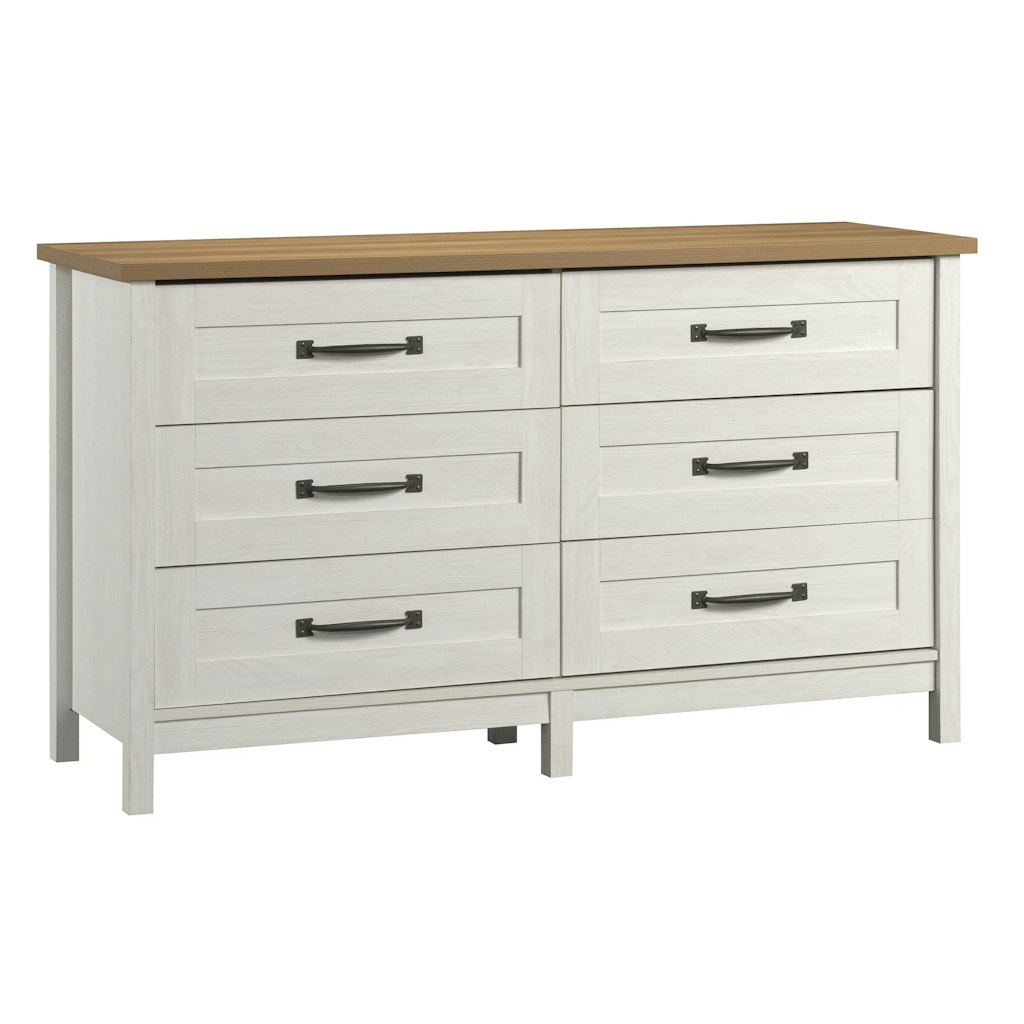 Better Homes & Gardens Modern Farmhouse 57" Wide 6-Drawer Dresser: $176