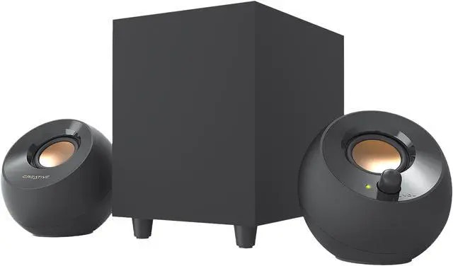 Creative Pebble Plus 2.1 USB Desktop Speakers with Subwoofer: $50