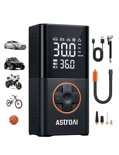 AstroAI L7 Portable Tire Inflator: $19.93