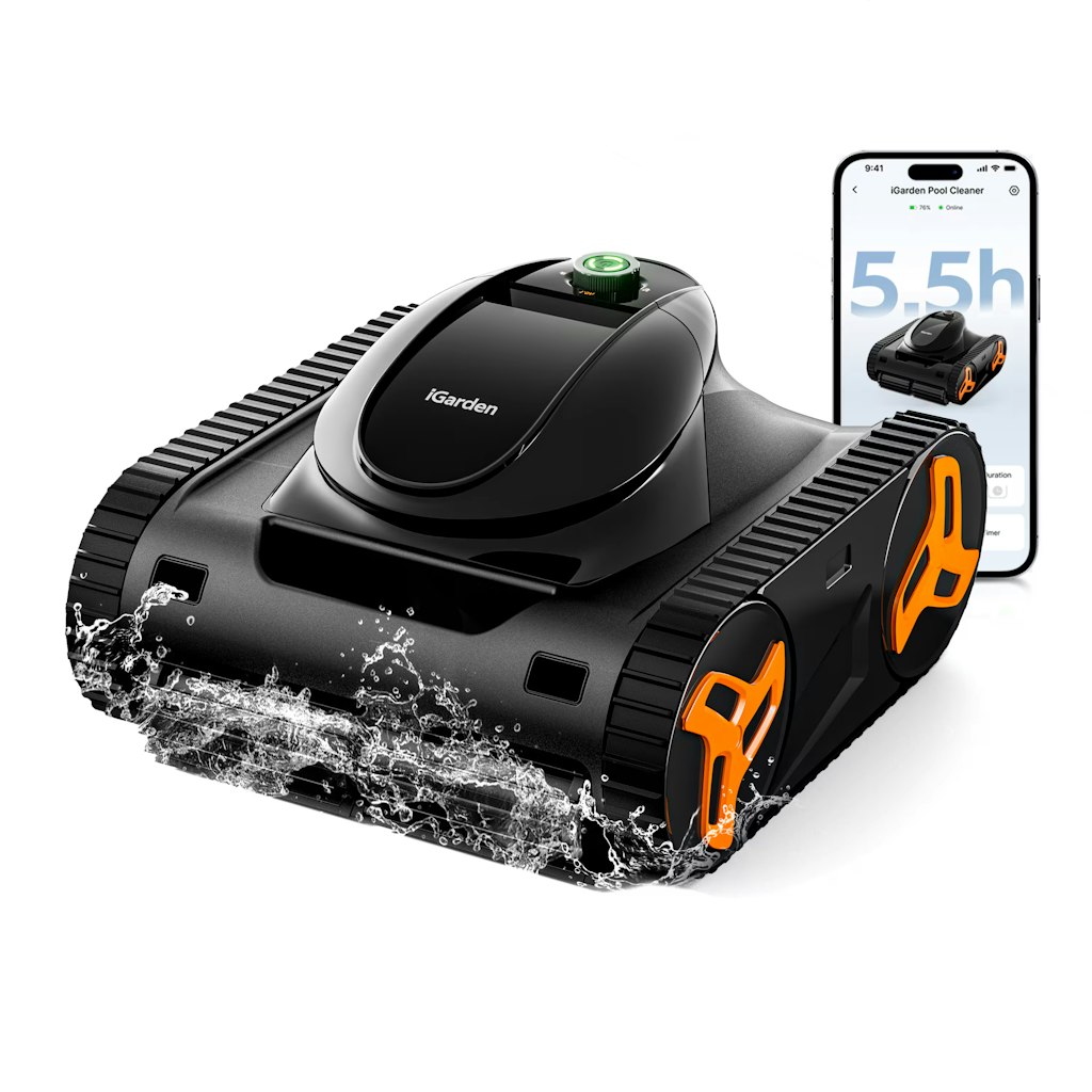 iGarden Robotic Pool Cleaner: $550 iGarden Robotic Pool Cleaner: $550