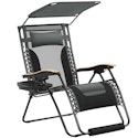 Yaheetech 29" Zero Gravity Adjustable Outdoor Recliner Chair for $53 + free shipping