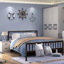 Giantex Queen Platform Bed Frame for $80 + free shipping