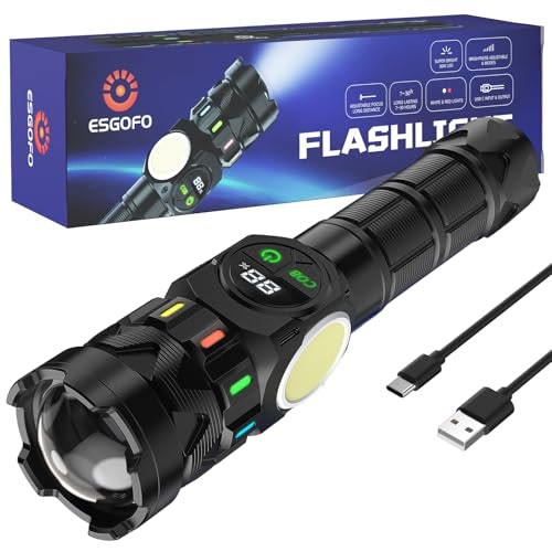Esgofo USB Rechargeable LED Flashlight: $11.99 Esgofo USB Rechargeable LED Flashlight: $11.99