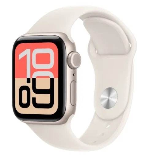 Refurb Apple Watch SE 3 40mm GPS + Cellular Smartwatch (2025): $182.39