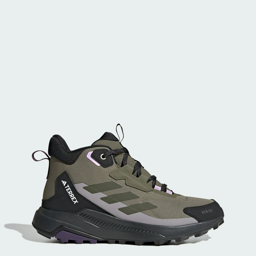 adidas Women's Terrex Anylander Mid Rain.Rdy Hiking Shoes: $55