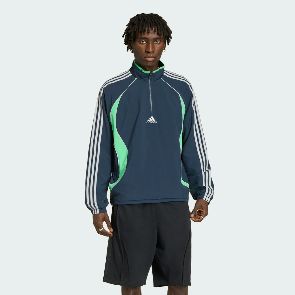 adidas Men's Teamgeist Half Zip Sweatshirt: $31