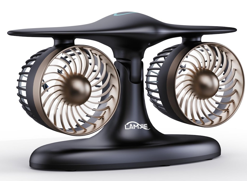 Aviation Turbine Portable Desk Fan: $27