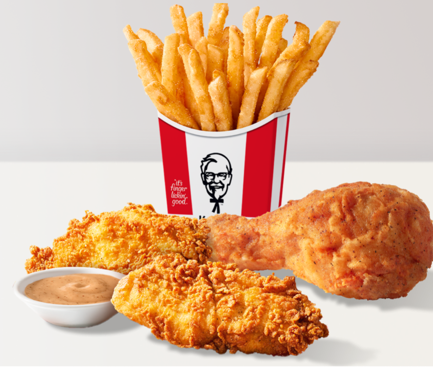 KFC Chicken and Tenders Box : $5 KFC Chicken and Tenders Box : $5