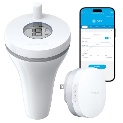 GoveeLife P1 WiFi Wireless Pool Thermometer: $21.99
