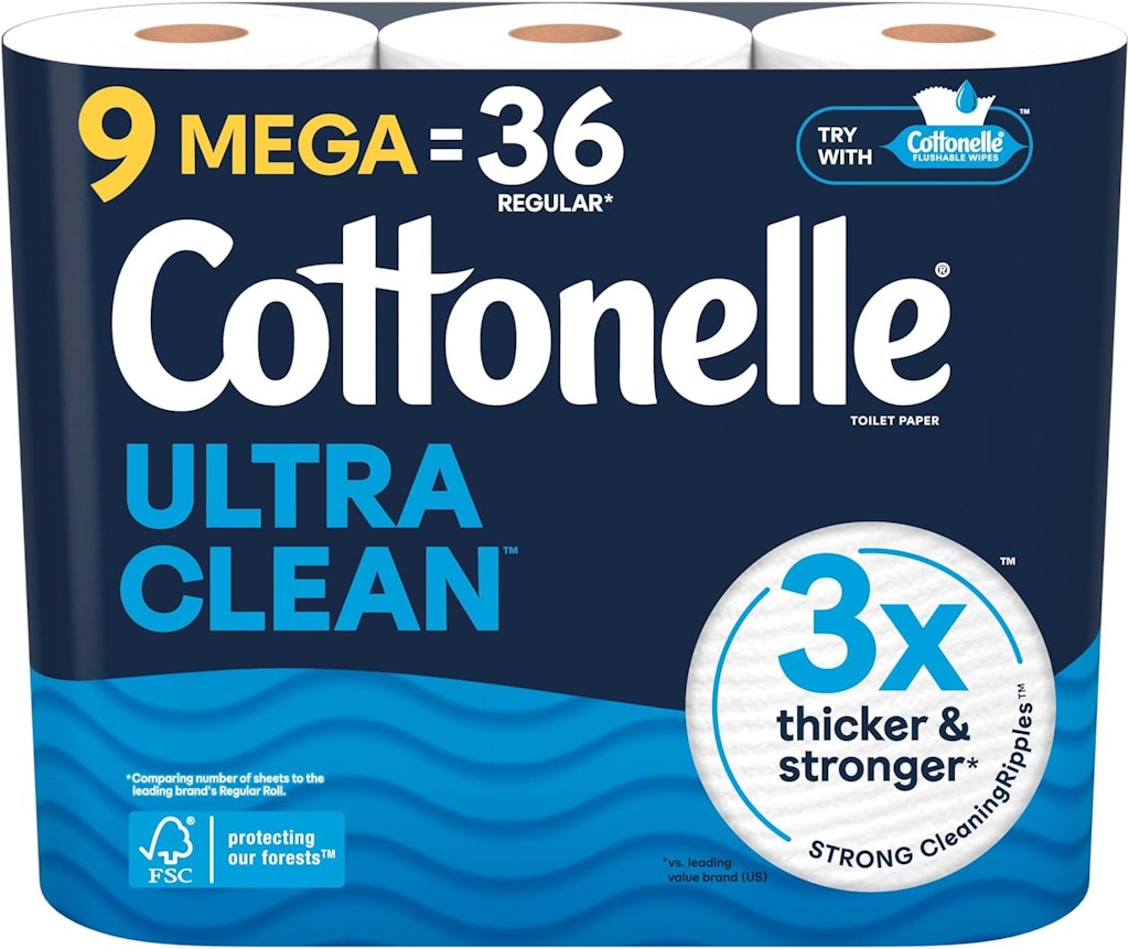Toilet Paper and Wipes at Amazon: $5 off $20